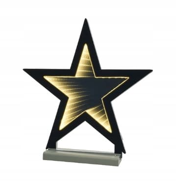 Julestjerne LED-figur boligdekoration 60 cm