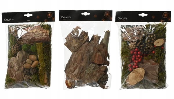 Luonnollinen joulukoristeena 0,15 g Sekoitus sammaleenmarjoja ja appelsiiniviipaleita