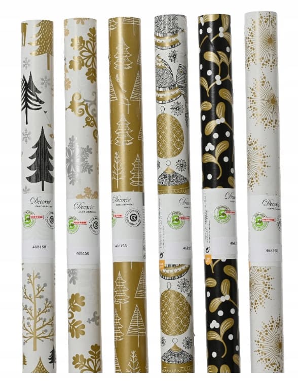 Julklappspapper 200x70 cm 1 st.