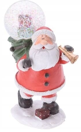 Julevandsnekugle julemanden 13 cm