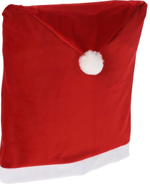 Jouluinen tuolinpäällinen punainen 120 cm