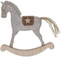 Miniatyrbillede 1 af 4: Julefigur hest dekorativ 22 cm