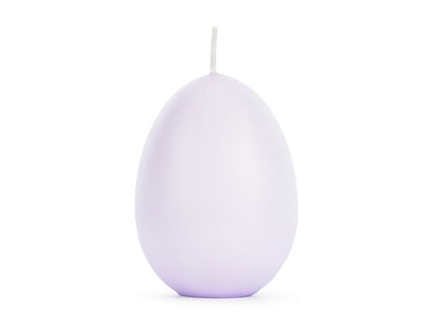 Munakynttilä, vaaleanvioletti, 10 cm