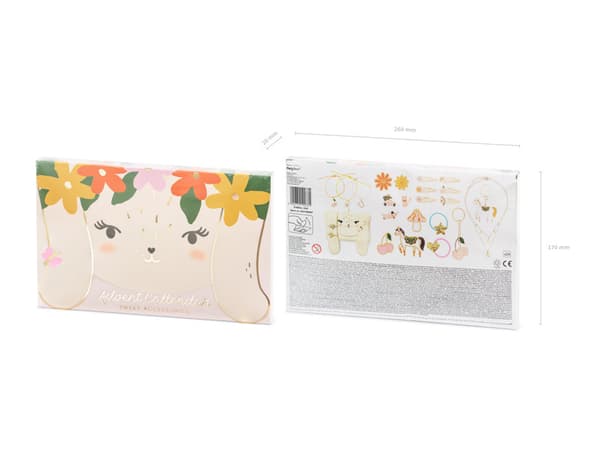 Adventskalender med fyld - Kanin Organizer, mix