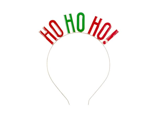 HO HO HO! pandebånd, mix, 17,5x20cm (1 æske / 50 stk.)