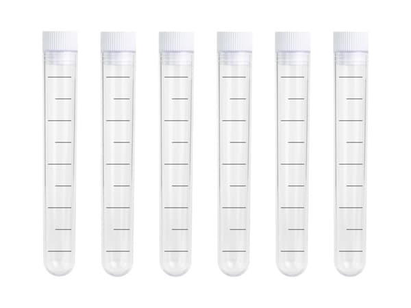 Reagensglas, 13 ml (1 karton / 30 pakker) (1 pakke / 6 stk.)