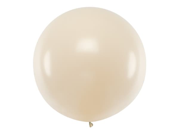 Rund ballon 1 m, nøgen