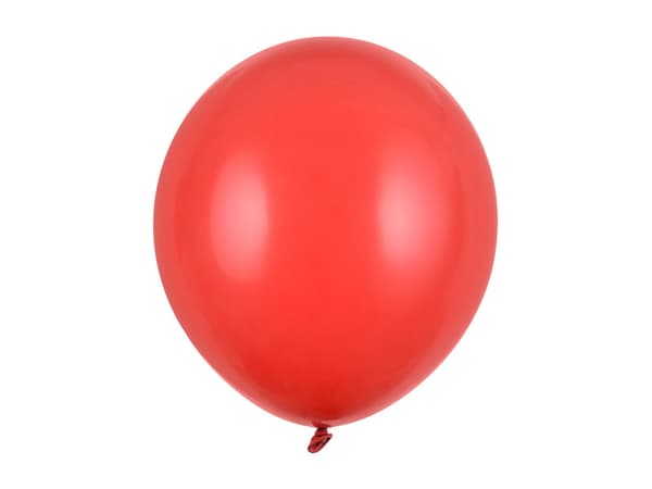 Starka ballonger 43 cm, Pastell vallmoröda (1 förpackning / 25 st.)