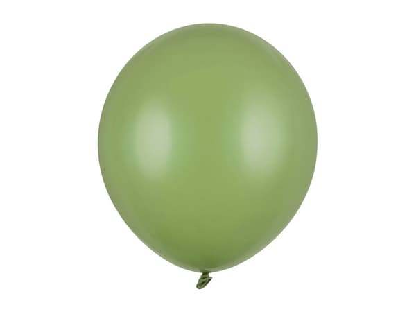 Stærke balloner 43 cm, pastel rosmaringrøn (1 pakke / 25 stk.)