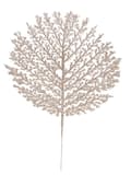 Miniatyrbild 4 av 5: DEKORATIV KREN GULDBLAD MED GLITTER 28CM