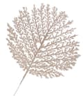 Miniatyrbild 1 av 5: DEKORATIV KREN GULDBLAD MED GLITTER 28CM