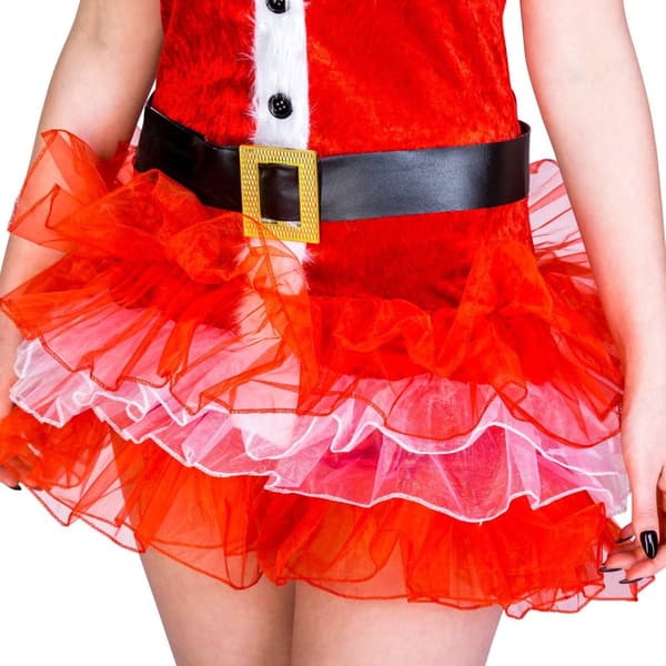 Julklänning Sexig julfe