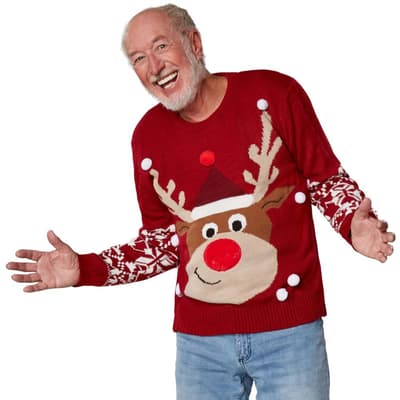 Julesweater Rudolf Rensdyr