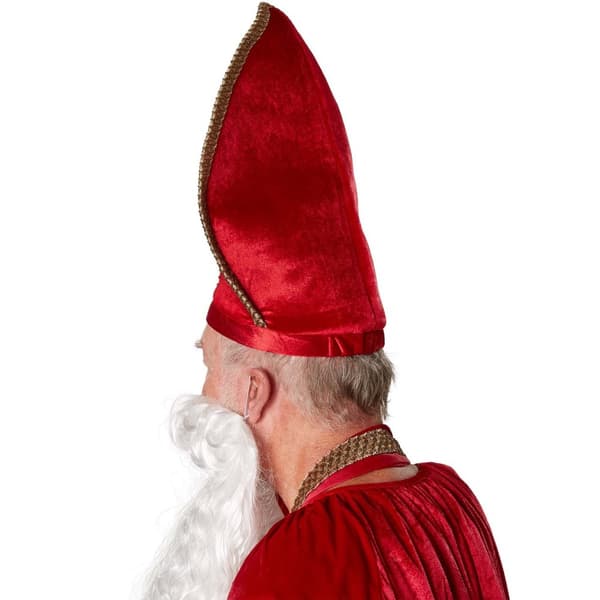 St. Nikolaus-sæt mørkerødt