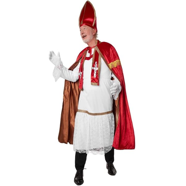 St. Nikolaus-sæt mørkerødt