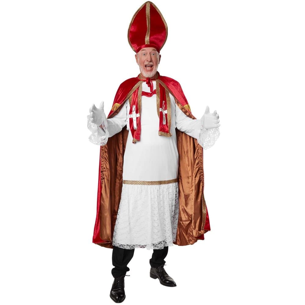 St. Nikolaus-sæt mørkerødt