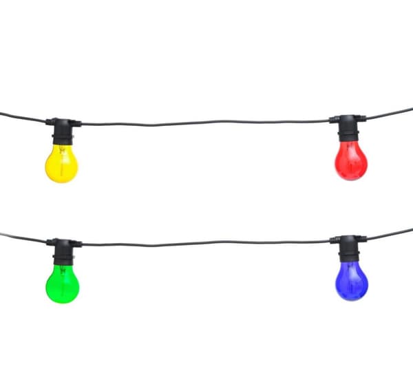 Finnlumor Lyssnor Party Filament farget 10LED