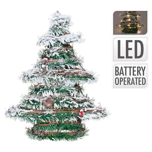 Edm Rotting Julgran Led 40 Cm Grönt
