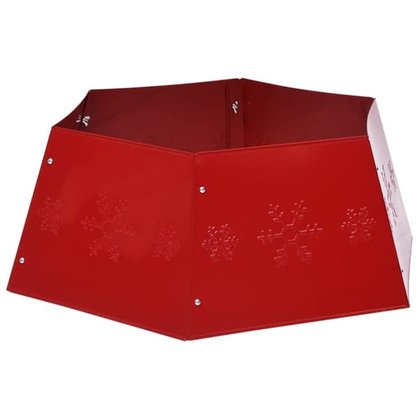 Julgranskrage röd Ø68x25 cm - Julgranskrage - Julgranskragar - Home & Living