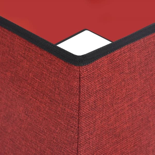 Julgranskrage röd och vit 48x48x25 cm - Julgranskrage - Julgranskragar - Home & Living