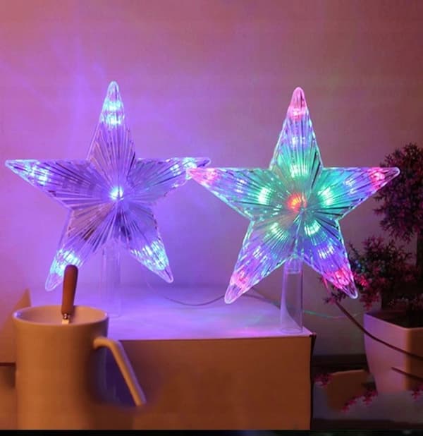 LED STAR TOP joulukuusen yläosa joulukuusen valot