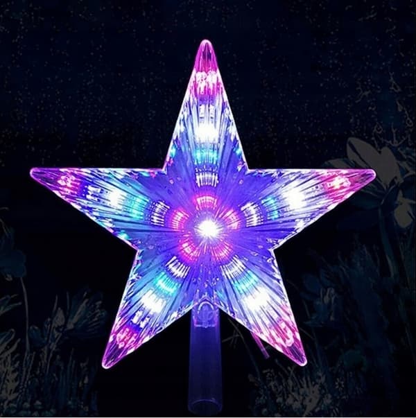LED STAR TOP joulukuusen yläosa joulukuusen valot