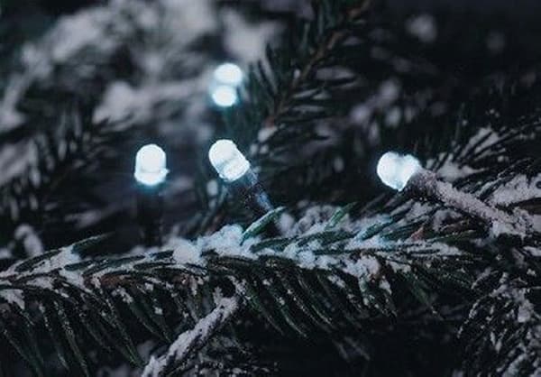 300 LED-juletræslys FLASH-snor til juletræ JULETRÆBLITS UDEN/INDVENDIG
