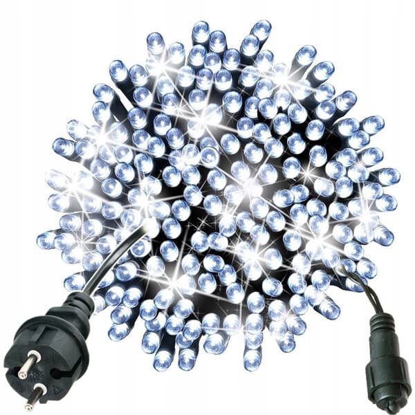 300 LED-juletræslys FLASH-snor til juletræ JULETRÆBLITS UDEN/INDVENDIG