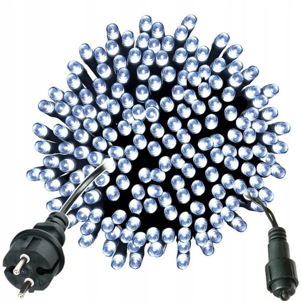 300 LED-juletræslys FLASH-snor til juletræ JULETRÆBLITS UDEN/INDVENDIG