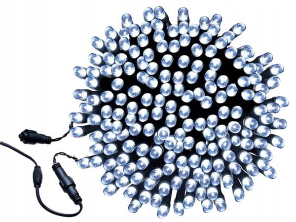 300 LED-juletræslys FLASH-snor til juletræ JULETRÆBLITS UDEN/INDVENDIG