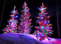 Miniatyrbillede 8 af 11: 200 LED-juletræslys FLASH-snor til juletræ JULETRÆBLITS UDEN/INDVENDIG