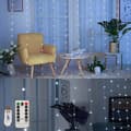 Miniatyrbillede 6 af 10: Garland CURTAIN LED juletræslys hængende istapper vinduesledninger oplader