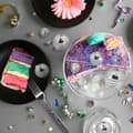 Pikkukuva 7 / 11: 12 kpl Disco-kakkukoristeet 3cm, Teemajuhlatarvikkeet, Pienet diskopallot kakkukoristeisiin, Jälkiruoat, Joulujuhlakoristeet (hopea)