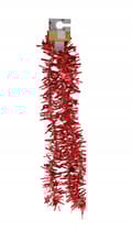 Pikkukuva 3 / 4: Joulukuusenketju, punainen, koristeellinen, 180 cm, 1 kpl.