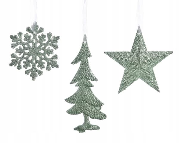 Julgranshänge glitter 11 cm