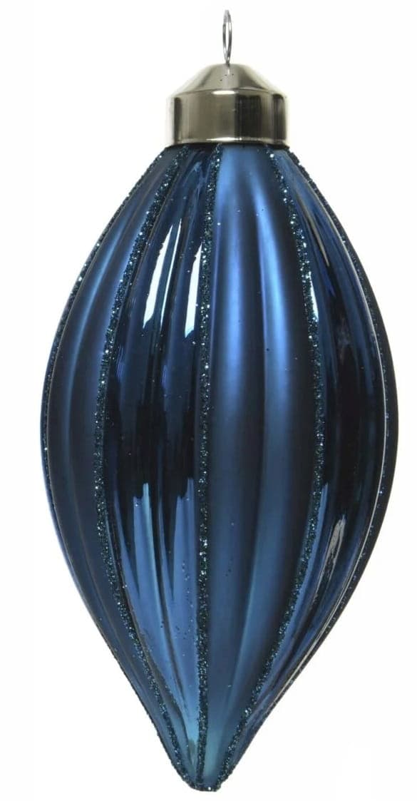 Julgranskula, glas, mix, 8 cm, 1 st.