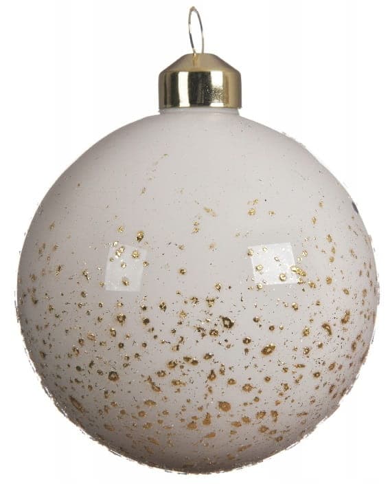 Juletræskugle, glas, 8 cm