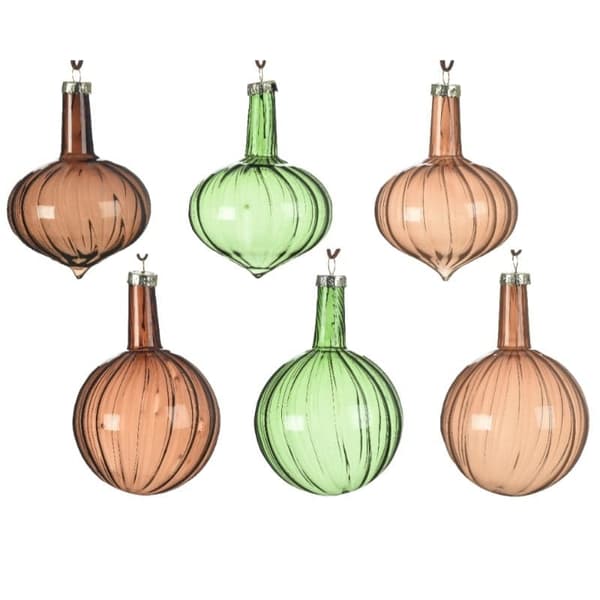 Julgranskula glaslök 8 cm