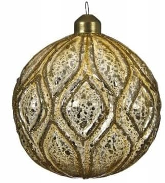 Joulukuusenpallo, lasia, 10 cm