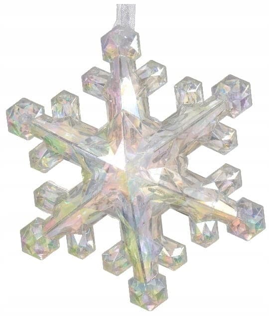 Julgranshänge snöflinga 15cm jul
