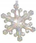 Miniatyrbild 3 av 4: Julgranshänge snöflinga 15cm jul