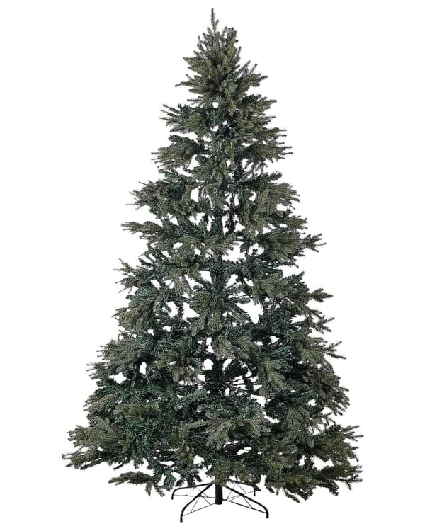 Kunstig Juletre Grønn PVC Metallbase 240 cm Tradisjonell Stil Julepynt