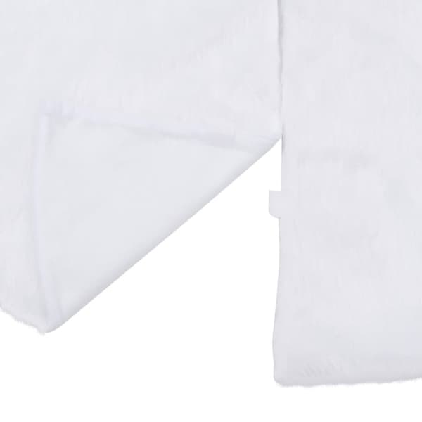 Julgranskrage vit 90 cm fuskpäls