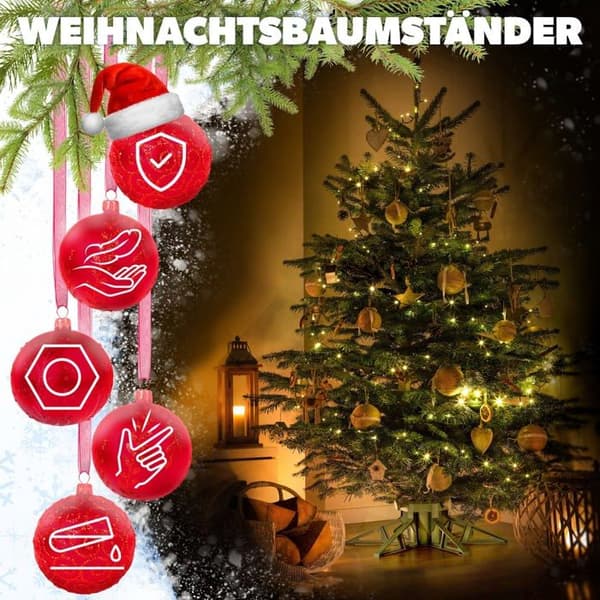 Julgransfot - Kadax Julgransmatta - K434