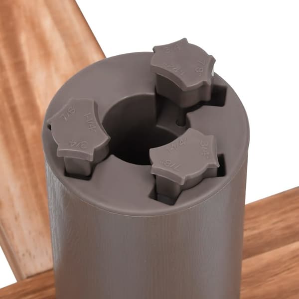 vidaXL Joulukuusen jalka 54x54x16 cm -  Joulukuusen Telineet