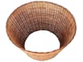 Miniatyrbillede 4 af 6: Juletræs Skjuler Natur Rattan ø 50 cm Håndlavet Juletræsfod Skjuler Pynt Juletræskurv i Flet Juletræskrave Tilbehør Under Juletræsfodsskjuler