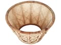 Miniatyrbillede 4 af 6: Juletræs Skjuler Natur Rattan ø 50 cm Håndlavet Juletræsfod Skjuler Pynt Juletræskurv i Flet Juletræskrave Tilbehør Under Juletræsfodsskjuler
