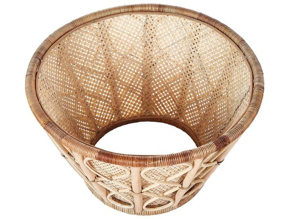 Juletræs Skjuler Natur Rattan ø 50 cm Håndlavet Juletræsfod Skjuler Pynt Juletræskurv i Flet Juletræskrave Tilbehør Under Juletræsfodsskjuler