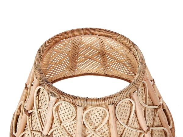 Juletræs Skjuler Natur Rattan ø 50 cm Håndlavet Juletræsfod Skjuler Pynt Juletræskurv i Flet Juletræskrave Tilbehør Under Juletræsfodsskjuler