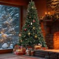 Miniatyrbillede 6 af 7: Vikingchoice 220cm Sikker, Vedligeholdelsesfri Kunstig Juletræ - Ideel til Familier